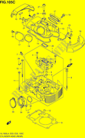 CULASSE (REAR) (VL1500BL4 E03) pour Suzuki BOULEVARD 1500 2014