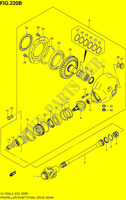 ARBRE DE TRANSMISSION   COUPLE CONIQUE ARRIERE (VL1500BL4 E24) pour Suzuki INTRUDER 1500 2014