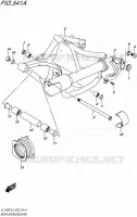 BRAS OSCILLANT ARRIERE pour Suzuki BOULEVARD 1500 2015