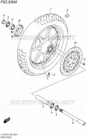 ROUE AVANT pour Suzuki BOULEVARD 1500 2015