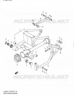BRAS OSCILLANT ARRIERE pour Suzuki VOLUSIA 800 2011
