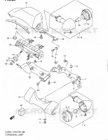 CLIGNOTANTS (VL800TL1 E03) pour Suzuki VOLUSIA 800 2011