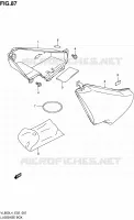 COFFRE pour Suzuki INTRUDER 800 2014