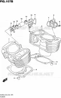 CYLINDRE (VL800L6 E28) pour Suzuki BOULEVARD 800 2016