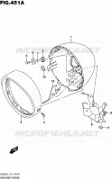BOL DE PHARE pour Suzuki INTRUDER 800 2017