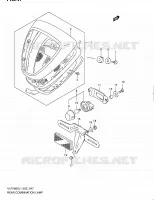 ENSEMBLE FEU ARRIERE (VLR1800L1 E19) pour Suzuki INTRUDER 1800 2011