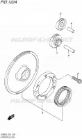 ROUE LIBRE DE DEMARREUR pour Suzuki MARAUDER 800 1995