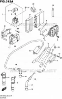 PARTIE ELECTRIQUE (VZR1800L5 E02) pour Suzuki INTRUDER 1800 2015