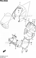 SUPPORT   CARENAGES DE PHARE (FOR PGZ) pour Suzuki INTRUDER 1800 2016