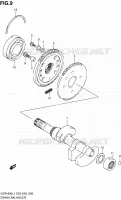 BALANCIER pour Suzuki INTRUDER 1800 2011