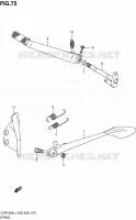BEQUILLE pour Suzuki INTRUDER 1800 2011
