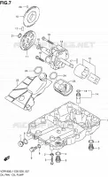 CARTER INFERIEUR   POMPE A HUILE pour Suzuki INTRUDER 1800 2011