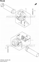 COMMODOS (VZR1800L1 E33) pour Suzuki INTRUDER 1800 2011