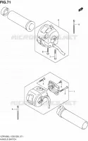 COMMODOS (VZR1800ZL1 E33) pour Suzuki INTRUDER 1800 2011