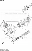 COUPLE CONIQUE pour Suzuki INTRUDER 1800 2011