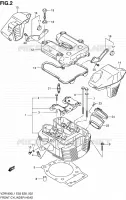 CULASSE AVANT pour Suzuki INTRUDER 1800 2011