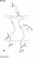 DURITE DE FREIN AVANT pour Suzuki INTRUDER 1800 2011