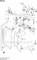 DURITE DE RADIATEUR pour Suzuki INTRUDER 1800 2011