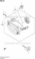 PHARE pour Suzuki INTRUDER 1800 2011
