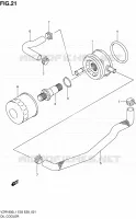 RADIATEUR D'HUILE pour Suzuki INTRUDER 1800 2011