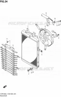 RADIATEUR pour Suzuki INTRUDER 1800 2011