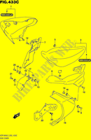 CARENAGES ARRIERE (VZR1800UFL5 E19) pour Suzuki INTRUDER 1800 2015