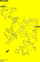 CARENAGES ARRIERE (VZR1800L5 E43) pour Suzuki INTRUDER 1800 2015