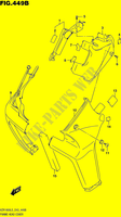 COUVERCLES DE CADRE AVANT (VZR1800BZL5 E43) pour Suzuki INTRUDER 1800 2015