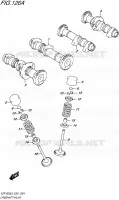 ARBRE A CAMES   VALVE pour Suzuki INTRUDER 1800 2016