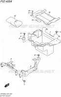 BAC A BATTERIE   OUTILS pour Suzuki INTRUDER 1800 2016