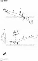 BEQUILLE pour Suzuki INTRUDER 1800 2016
