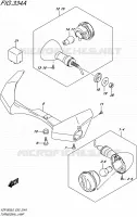 CLIGNOTANTS pour Suzuki INTRUDER 1800 2016