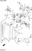 DURITE DE RADIATEUR pour Suzuki INTRUDER 1800 2016