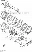 EMBRAYAGE pour Suzuki INTRUDER 1800 2016