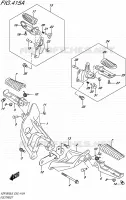 REPOSE PIED pour Suzuki INTRUDER 1800 2016