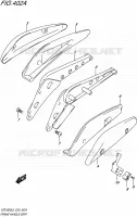 SUPPORT ARRIERE pour Suzuki INTRUDER 1800 2016