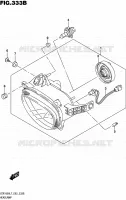 PHARE (VZR1800BZL7 E02) pour Suzuki INTRUDER 1800 2017