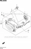PHARE (N/REFLECTOR) (VZR1800BZL7 E99) pour Suzuki BOULEVARD 1800 2017