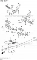 BEQUILLE pour Suzuki DR-ZSM 400 2018