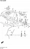 RESERVOIR D'ESSENCE1000AL8 E21) (FOR YKV,YSF) pour Suzuki GSX-R 1000 2018