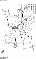 FAISCEAU ELECTRIQUE pour Suzuki GSX-R 125 2018