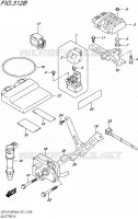 PARTIE ELECTRIQUE000ZAL8 E21) pour Suzuki GSX-S 1000 2018