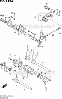 ENSEMBLE SELECTEUR DE VITESSES pour Suzuki GSX-S 750 2017