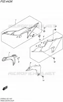 CARENAGE CENTRAL pour Suzuki SV 650 2018