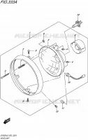 PHARE (SV650AL8 E02) pour Suzuki SV 650 2018