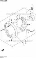 PHARE (SV650AL8 E19) pour Suzuki SV 650 2018