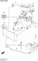DURITE DE RADIATEUR50XAUL8 E19) pour Suzuki SV 650 2018