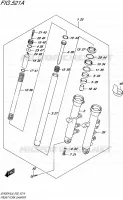 FOURCHE pour Suzuki SV 650 2018