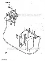 REGULATEUR DE VITESSE GV1400GDG/GCG/GDH/GCH/GDJ pour Suzuki CAVALCADE 1400 1987