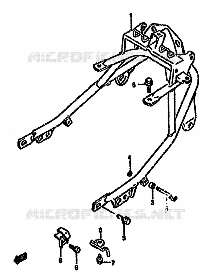 ENSEMBLE LEVIERS - POIGNEES Suzuki MOTO 750 GSX-F 1990  GSX750FSKL(K-T)